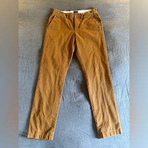 30/32 J. Crew 770 flannel-lined pants.